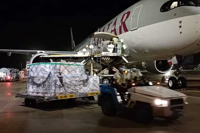 Sri Lanka receives another batch of Pfizer vaccines
