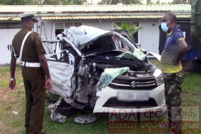 Two dead, one critical after tipper truck collides with car