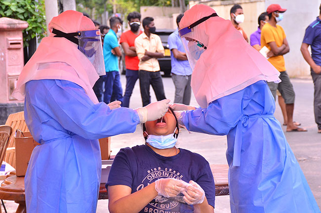 Sri Lanka reports 433 new Covid-19 cases and 18 deaths
