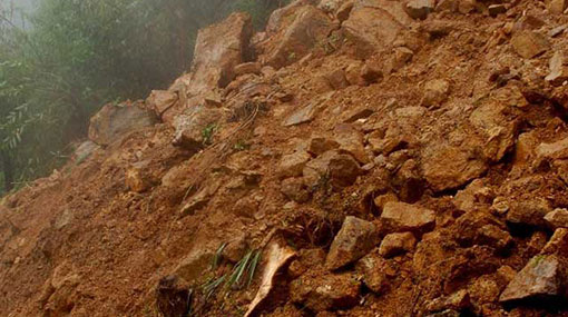 Two dead after being buried in rockslide