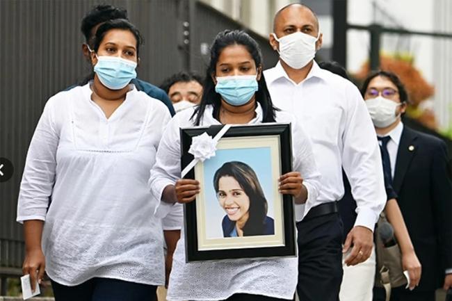 Family of Sri Lankan who died in detention files complaint against Japan officials