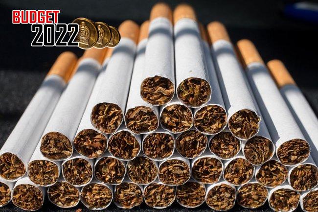 Budget 2022: Cigarette price to increase