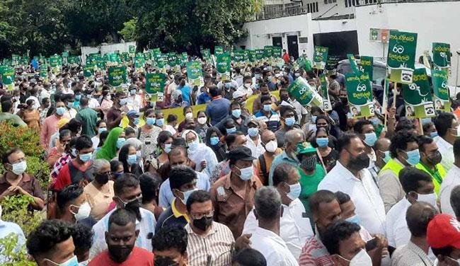 Police to take legal action against organisers of SJB protest