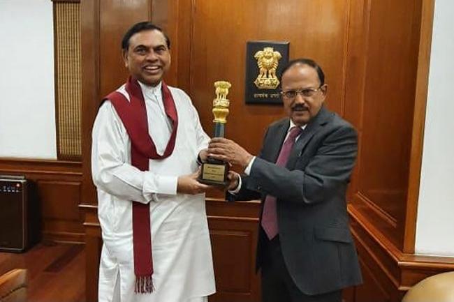 Basil Rajapaksa calls on India’s National Security Advisor