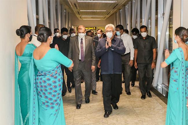 President leaves for UAE to attend Indian Ocean Conference
