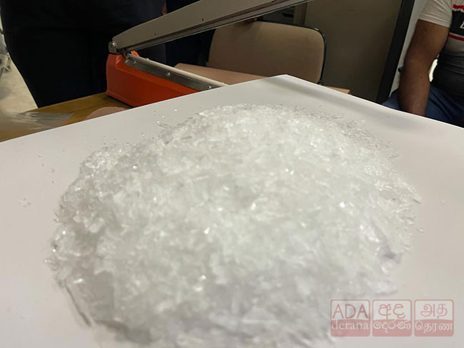 Businessman from Grandpass arrested with Ice worth Rs. 30 million at BIA