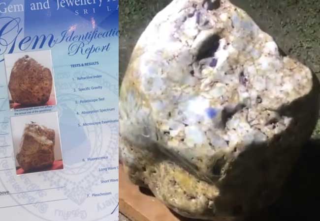 World’s largest natural corundum Blue Sapphire found in Sri Lanka