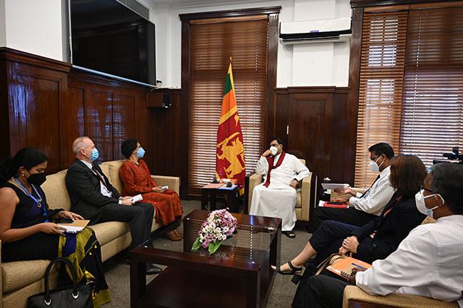 Finance Minister meets UN Assistant Secretary-General Kanni Wignaraja