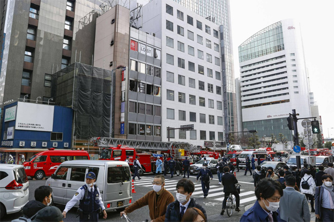 At least 27 people feared dead in blaze at clinic in Japan