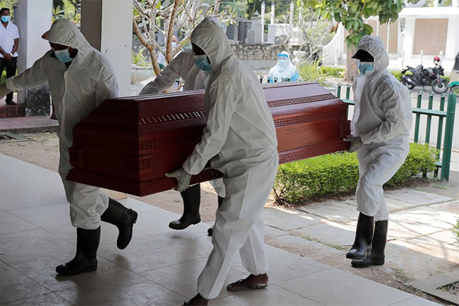 COVID: 21 new deaths recorded in Sri Lanka