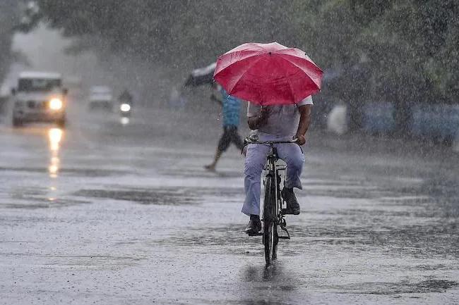 Several areas to receive showers or thundershowers
