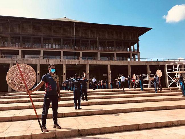 All set for ceremonial opening of second session of 9th Parliament