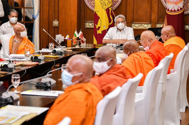 Trust placed in President Rajapaksa hasn’t diminished - Maha Sangha
