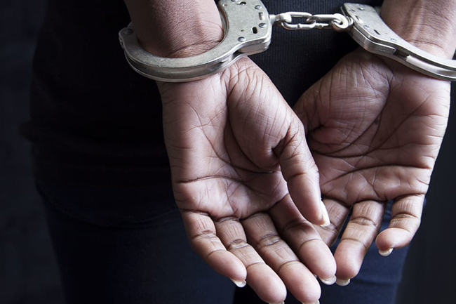 STF arrests drug peddling woman alias “Poosi”