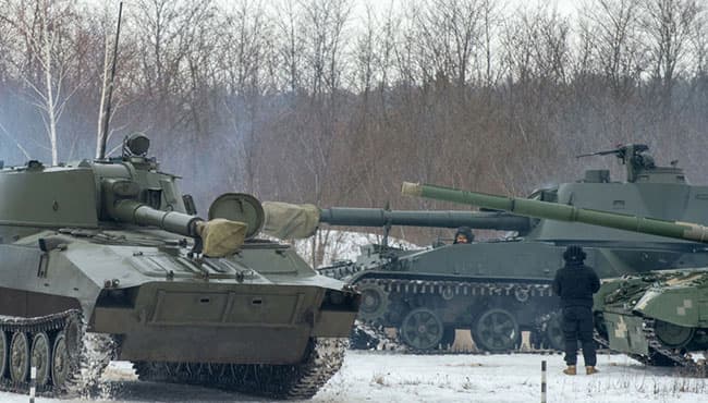 Ukraine wants talks with Russia within 48 hours to discuss buildup