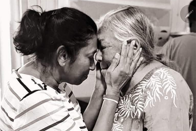 First Lady Ioma Rajapaksa’s mother passes away