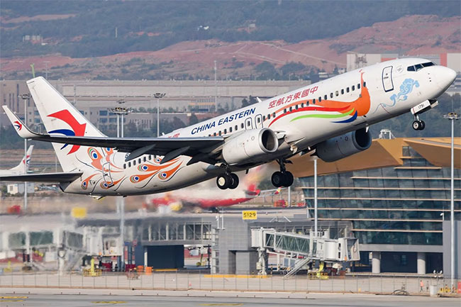 China Eastern Airlines Boeing with 132 on board crashes in China