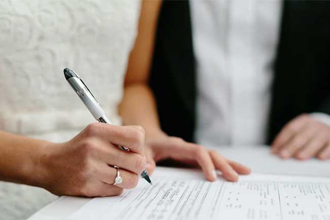 Marriage Registration Ordinance to be amended