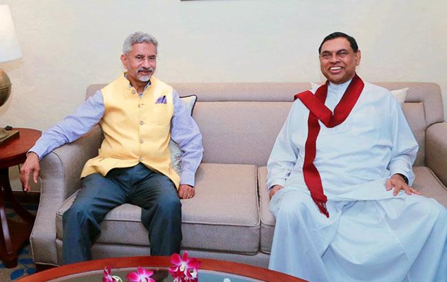 Jaishankar meets Basil: discuss economic situation and India’s support