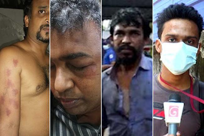 Several journalists including AD reporters injured during Mirihana protest