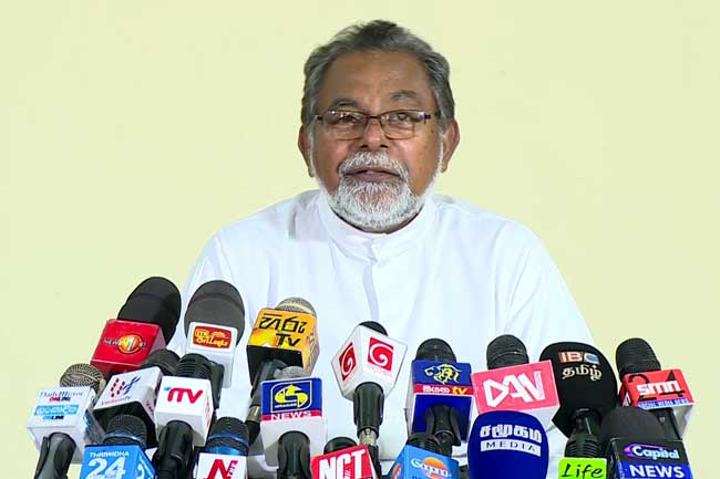 Fr. Cyril Gamini responds to Defence Secretary’s comments