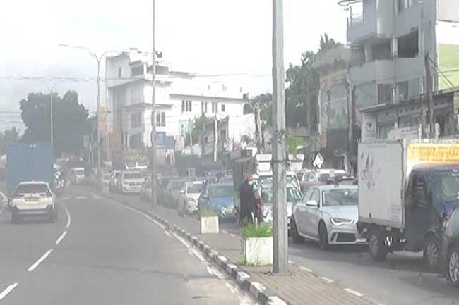 Heavy traffic reported in several areas