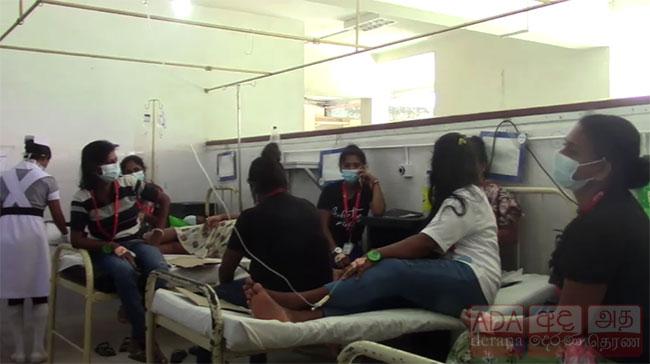 Over 300 factory workers hospitalised due to food poisoning