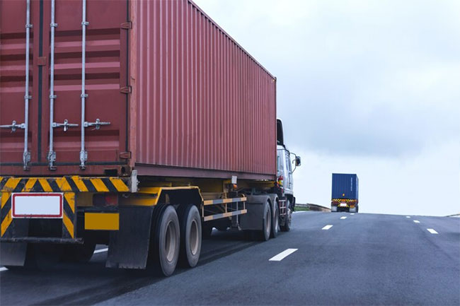 Freight container transportation charges up by 65%
