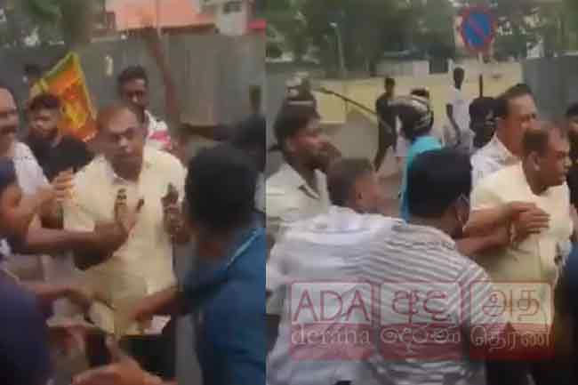 Senior DIG Deshabandu Tennakoon attacked