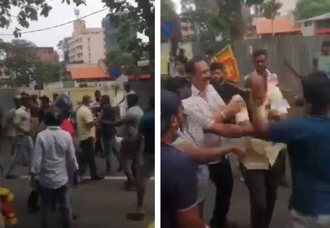 Two arrested for attack on SDIG Deshabandu Tennakoon