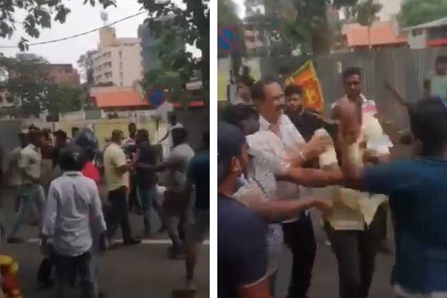 Two arrested over assault on SDIG Deshabandu Tennakoon remanded