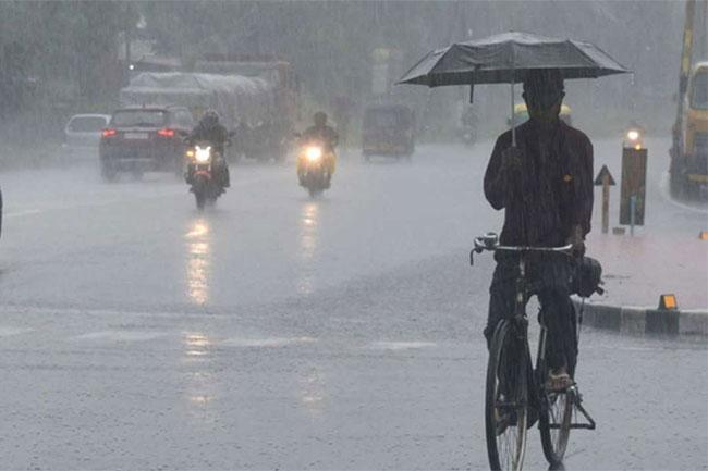 Showery conditions to enhance during next few days