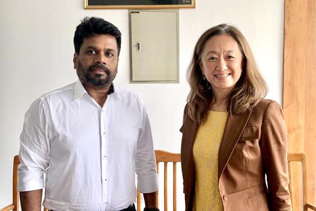 US envoy discusses Sri Lanka’s crisis situation with Anura