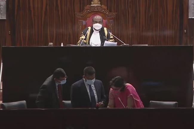 Proposal to suspend Parliament Standing Orders defeated