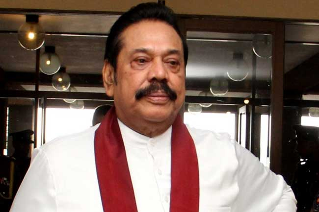 Former PM Mahinda arrives in Parliament