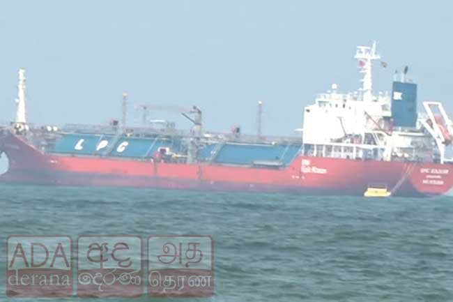 Shipment of 3,500 MT of LP gas arrives in Sri Lanka