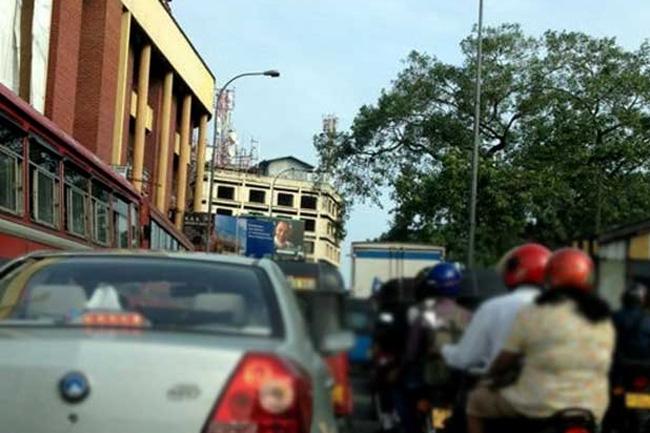 Protest demanding gas staged at Borella Junction