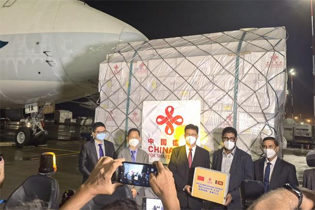 Sri Lanka receives first consignment of China’s grant of medicines