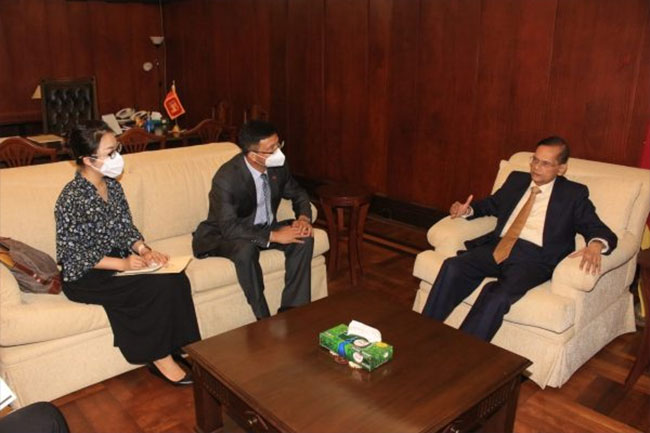 Chinese Ambassador pays courtesy call on Foreign Minister