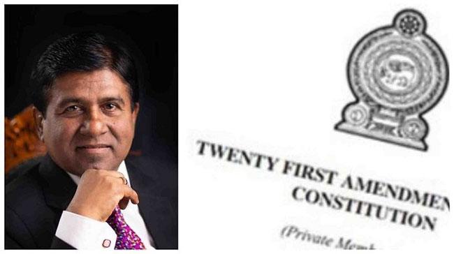Political party representatives to be briefed on 21st Amendment