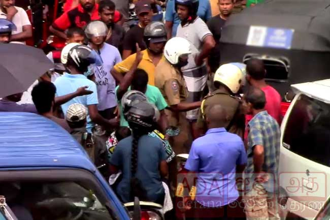 Four arrested over unruly conduct at filling stations