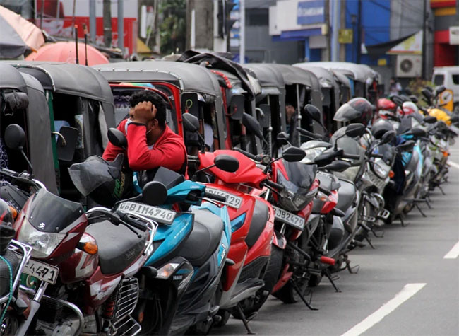Daily activities further disrupted as Sri Lanka’s fuel shortage drags on