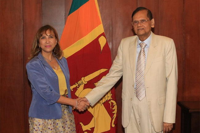 Minister GL briefs UN Resident Coordinator on Sri Lanka’s situation