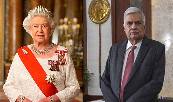 Queen Elizabeth sends congratulatory message to President Ranil