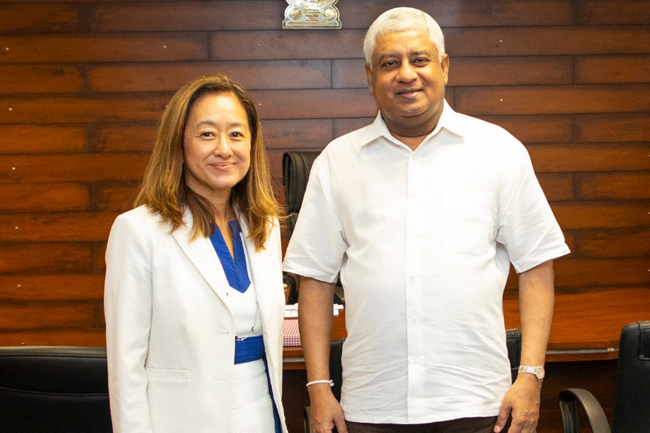 US envoy calls on Public Security Minister