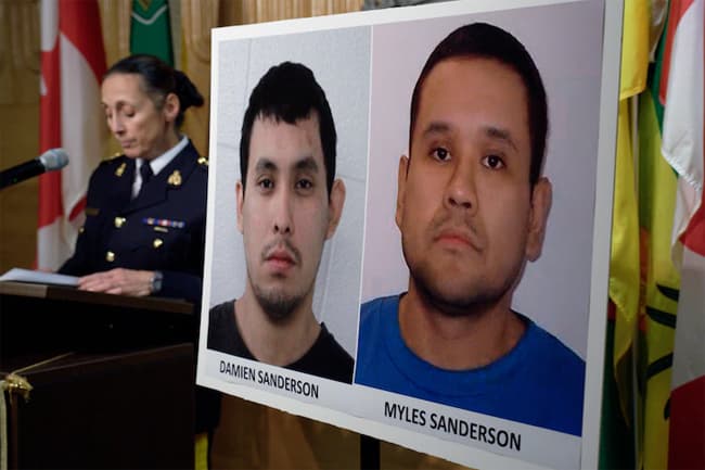 Canada stabbing rampage: One suspect found dead, other still at large
