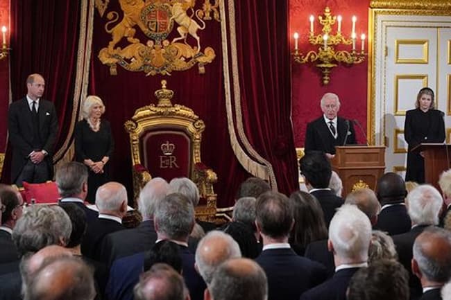 King Charles III officially proclaimed Britain’s new monarch