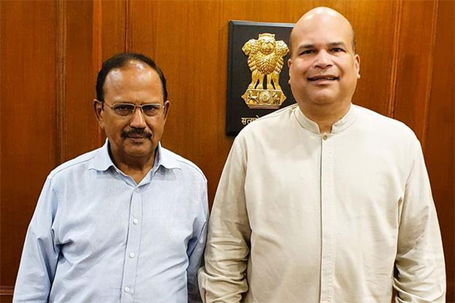 Sri Lankan HC and Indian National Security Advisor review bilateral relations