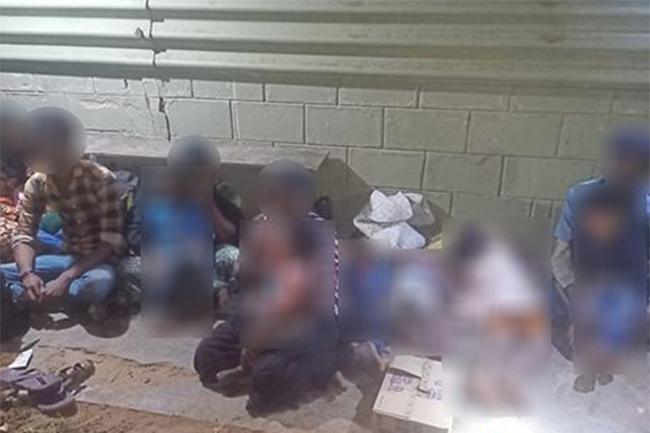 Twelve people suspected to be on illegal migration attempt apprehended