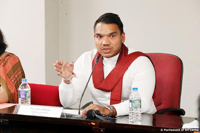 Namal Rajapaksa appointed chairman of second National Council sub-committee